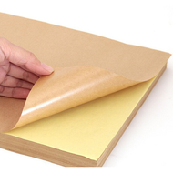 Giấy DECAL A4 da bò - Xấp 100 tờ