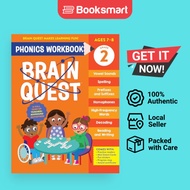 [Local Stock] Brain Quest Phonics Workbook: Grade 2 - Brain Quest Phonics Workbooks  | 9781523527854