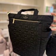 KATE SPADE Spade Flower Quilted Fabrik Convertible Bag Sandang