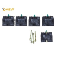 A&W 5PCS ZB2-BE101C Push Button Switch Contact Blo XB2 Series Products