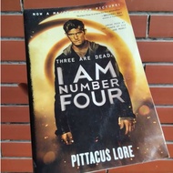 Pittacus Lore I am Number Four Dystopian Fantasy English Novel Book Preloved