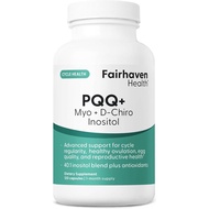 Fairhaven Health PQQ Plus Myo-inositol D-Chiro Inositol Supplement | PQQ Supplement to Support Cycle