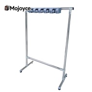Mop Storage Rack Detachable Standing Broom Organizer Non-Slip Multi-Functional Mop Holder for Home K