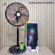 25W Solar Powered Standing Fan - Mono Panel (70x35CM-40W/16V)