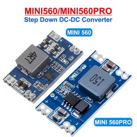 High Efficiency Output 3.3V 5V 9V 12V mini560PRO Step Down DC-DC Converter Voltage Regulator Buck St