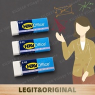 HBW E01 E03 E05 PVC Eraser White School Office Stationery Manila