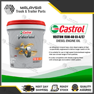 CASTROL VECTON 15W-40 DIESEL ENGINE OIL CI-4/E7 18L 18 LITER