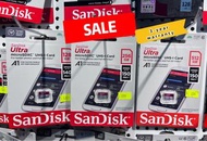 SanDisk Ultra microSD UHS-I A1 128GB 記憶卡 Class 10現貨特價🔥SALE🔥 (門市現貨64GB✅SALE🔥HK$70 /128GB✅SALE🔥HK$90 /256GB✅SALE🔥HK$160/ 512GB ✅SALE🔥HK$280）