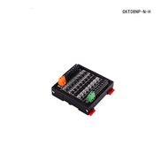 Din Rail PLC DC bảng khuếch đại transistor đầu ra 4/8/12/16 NPN/PnP tương thích 5V-24V Quang Sen các