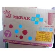 MERAK 18 OZ Flat Plastic Cup, 20 sheets,/ carton