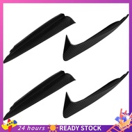 【HOT SALE】 for  C Class W205 C43 C63  Carbon Fiber Look Rear Bumper Air Vent Cover 2014-2019 4Pcs