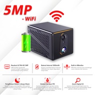 XIHANCAM 5MP CCTV Mini Sim Card 4G CCTV Kecil Tersembunyi Tanpa Kabel Kamera Mini CCTV Sambung Ke HP
