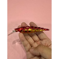 Grander Musashi G-master Lure Skeleton Minnow Red Gold