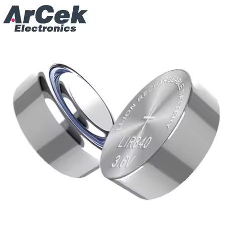 2PCS LIR840 Rechargeable Battery Can Replace Z22A Earphone Bluetooth Headphone Z22 Hearing Aids Batt