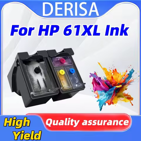 Derisa 61XL Cartridge Replacement for hp61 HP 61 Ink Cartridge for HP DeskJet 1000 1010 1012 1050 10