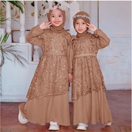 Newest Children's Gamis 2024 Girls 7 8 Years Age 9 10 12 6 Gamis Responsibility 15 Years Eid Dress L