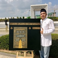 CANVAS GAMBAR KAABAH TANPA FRAME