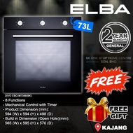 (AUTHORISED DEALER) ELBA Built-In 67L/73L DIVO EBO-M7388(BK) Build In Oven/elba7388 73L/6770 67L/103