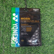 Yonex bg 65 Titanium Strings