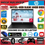 LAPTOP HP 11 G8 EE INTEL CELERON 4000 || 4GB RAM 32GB SSD 11.6 IPS HD DISPLAY || SYSTEM CHROME OS