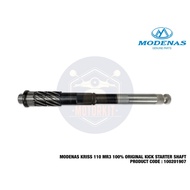 MODENAS KRISS MR3 KICK STARTER SHAFT 100201907