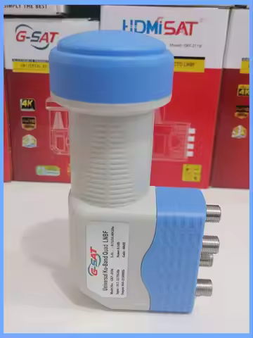 SR-320 AT-2 HDMI4604 Best Signal Universal KU Band Single Twin Quad LNB Waterproof High Gain Low Noi