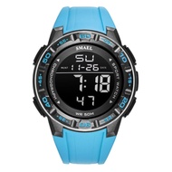 SMAEL นาฬิกาข้อมือผู้หญิง/ผู้ชาย กันน้ำ 100% Sport LED SM1508D พร้อมกล่องเหล็ก SMAEL
