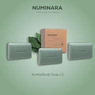 [Triple Pack] Numinara Aurelia Body Soap (125g) For Skin-Toning and Anti-Inflammation