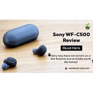 Sony WF-C500 Truly Wireless Headphones (SONY MALAYSIA) 20 hours Battery Life ,/IPX4 /Mono Mode