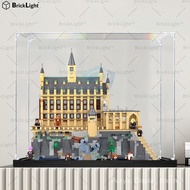 ❤️Acrylic Dustproof box Mainan display case for Lego Harry Potter 76435 Hogwarts Castle Auditorium F