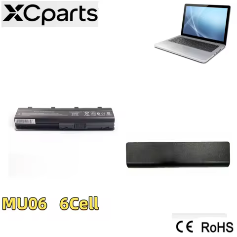 6Cell New Laptop Battery MU06 MU09 For HP Compaq CQ32 CQ42 CQ43 CQ56 CQ62 G56 G62 G72 DM4 HSTNN-Q60C