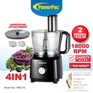 PowerPac Multi-Functional Food Processor (PPBL775)