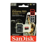 SanDisk - 512GB Extreme Pro UHS-I micro SDXC 記憶卡 200MB/s (SDSQXCD-512G-GN6MA)