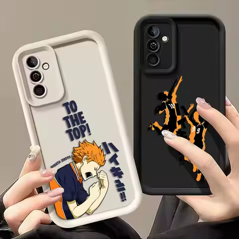 H-Haikyuu School Volleyball Phone Case For OPPO A6X A3X A5X A5 A54 A55 A57 A58 A53 A73 A74 A95 A93 A