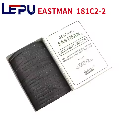 2PCS EASTMAN 181C2-2 Medium Grit Abrasive Belt for Electric Fabric Cutter,Sanding Belt, Sharpening B