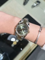 ROLEX Datejust Green Roman JUB 126233