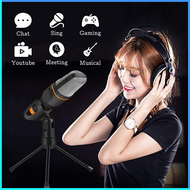 COD TaffSTUDIO Mikrofon Kondenser Studio dengan Stand / mikrofon karaoke suara jernih youtuber kabel