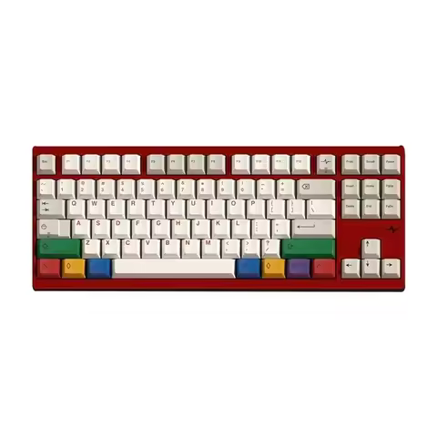 Crush80 Keycaps Set PBT Sublimation Keyboard Keycaps Custom Cherry Profile Key Caps for Mechanical K