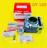 เสื้อสูบ gt125i fino125i qbix แท้โรงงาน+ลูกสูบแหวนแท้ห้าง std 52.40มิล : 2PH-E1311-00 2PH-E1630-11