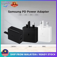 Samsung Super Fast Charging 65W/50W/45W/35W/25W/15W Type-C to Type-C Travel Adapter Wall Charger