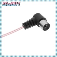 SUQI Radio Room Antenna, ABS FM Antenna Car Radio FM Antenna,  Car Accessories 12V Connection Antenna Signal Amplification