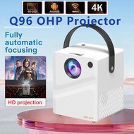 Q96 OHP 4K Android Ultra Clear Projector Portable Intelligent 2.4GHz 5G Mini Projector WiFi Bluetoot