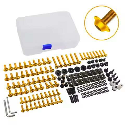 Motorcycl Complete Set Of Fairing Bolts Nuts Screws Kit For YAMAHA XMAX300 NMAX VMAX XMAX XJ6 FZ1 FZ