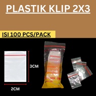 Small Plastic Clips Size 2x3 (100 pcs), Medicine Plastic, ZipLock Clip - 2x3 Clips