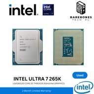 USED INTEL ULTRA 7 265K 5.5GHz Gaming | Editing | Office | Workstation | 3D Modeling CPU | Processor