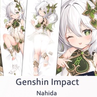 Dakimakura Genshin Impact Nahida Full Body Pillow Case Anime Otaku Pillowcase Game Throw Cushion Cov
