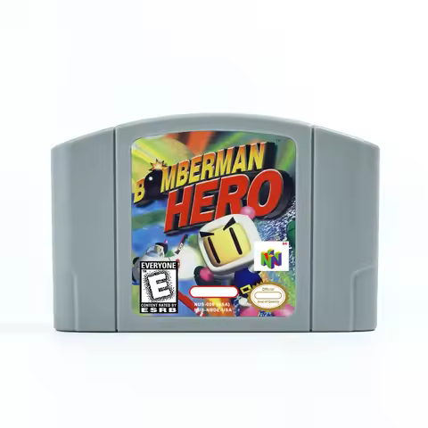Bomberman Hero N64 Cartridge USA EUR Game Card For 64bit Game Consoles