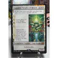 MAGIC THE GATHERING FINAL FANTASY [MTG-FF] Summon: Knights of Round English Edition Single Card Rari
