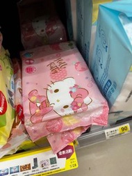 最新711購入旺寶生醫kitty濕紙巾