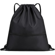 Rojeam Drawstring Backpack Beg Sukan Ringan Gym Sackpack String Beg Tali Tote Beg Simpanan Beg Cinch